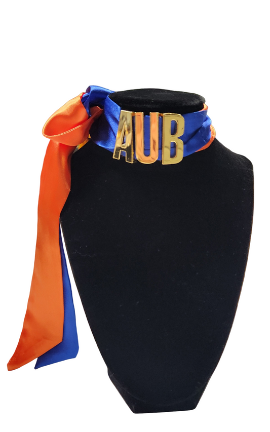 Auburn Scarf Choker or Bracelet