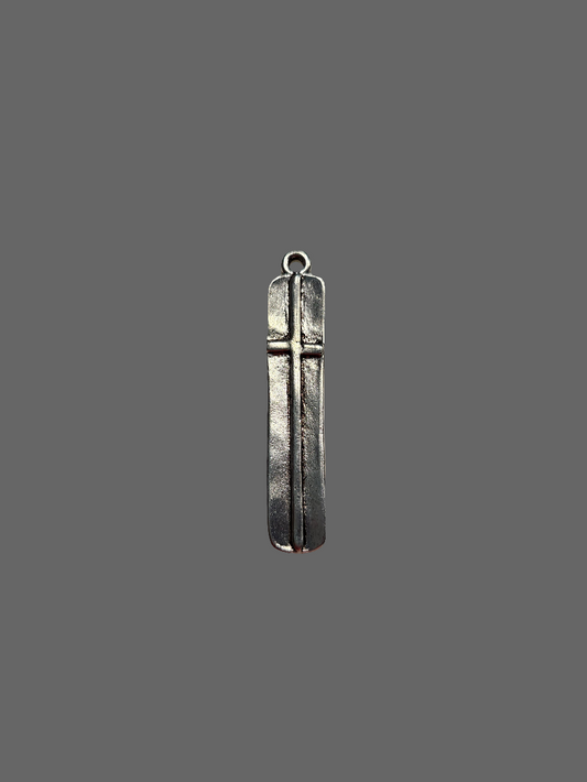 Cross, Long Skinny Pendant