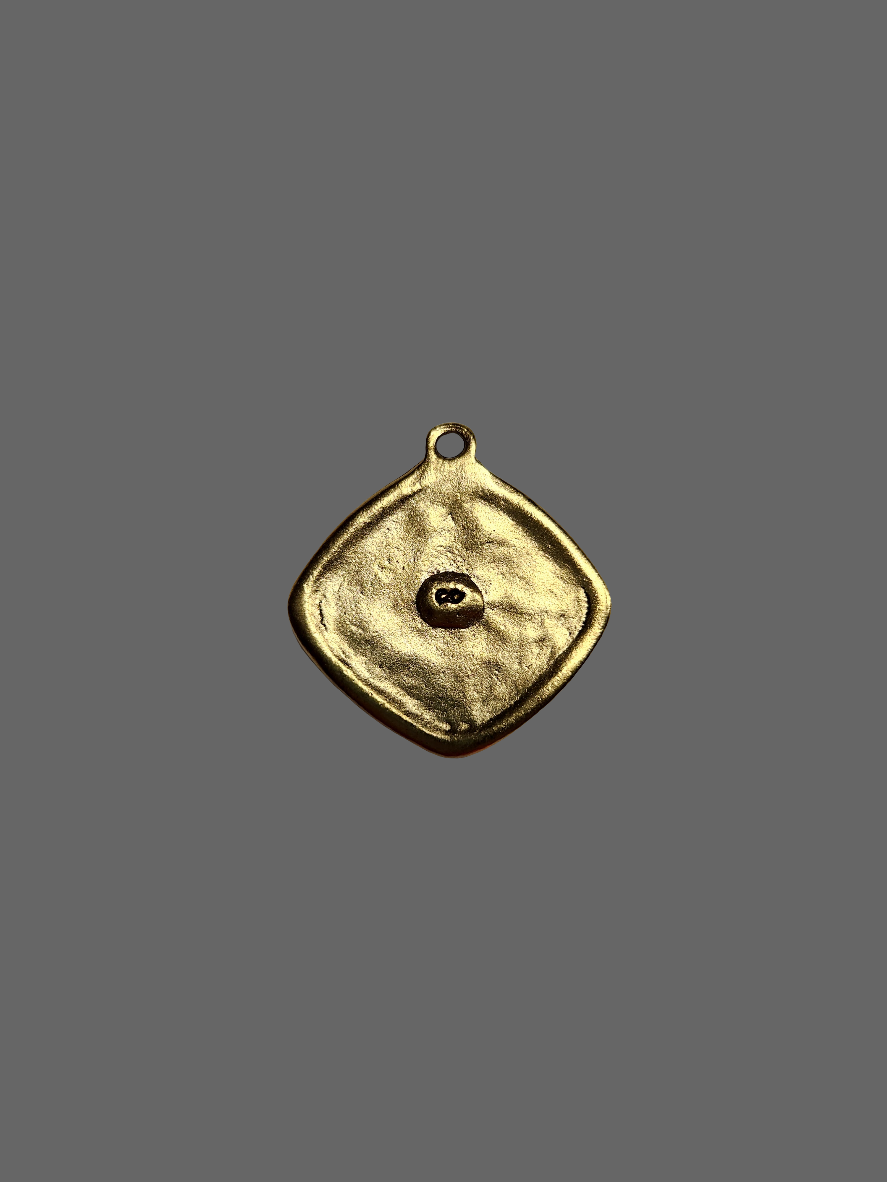 Bee Diamond Shaped Pendant