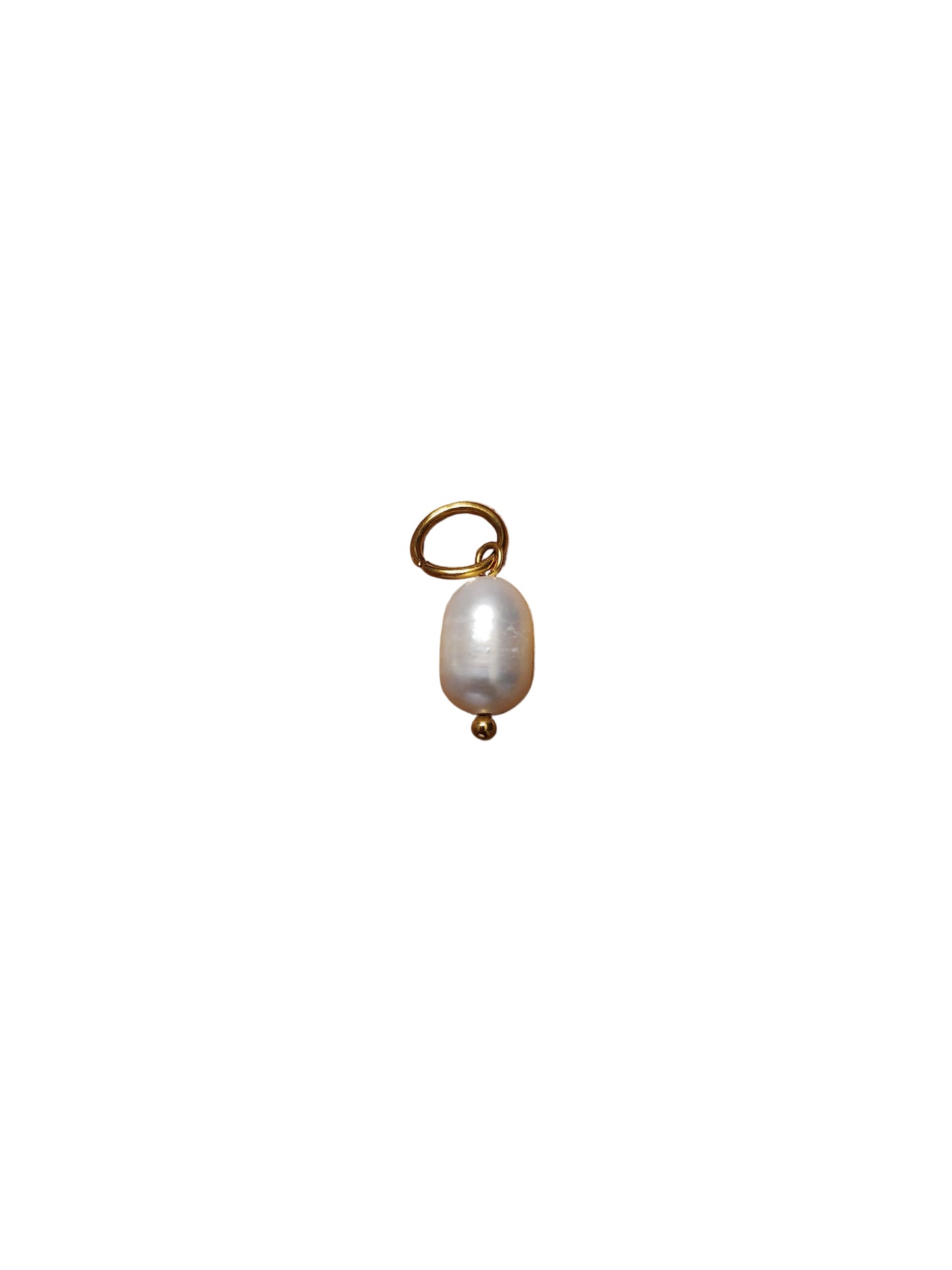 Pearl oval cultured